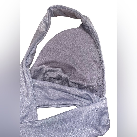 Raisins 2 Piece Purple Island Tropic Bikini Set Size L - Picture 6 of 8